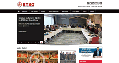 Desktop Screenshot of btso.org.tr